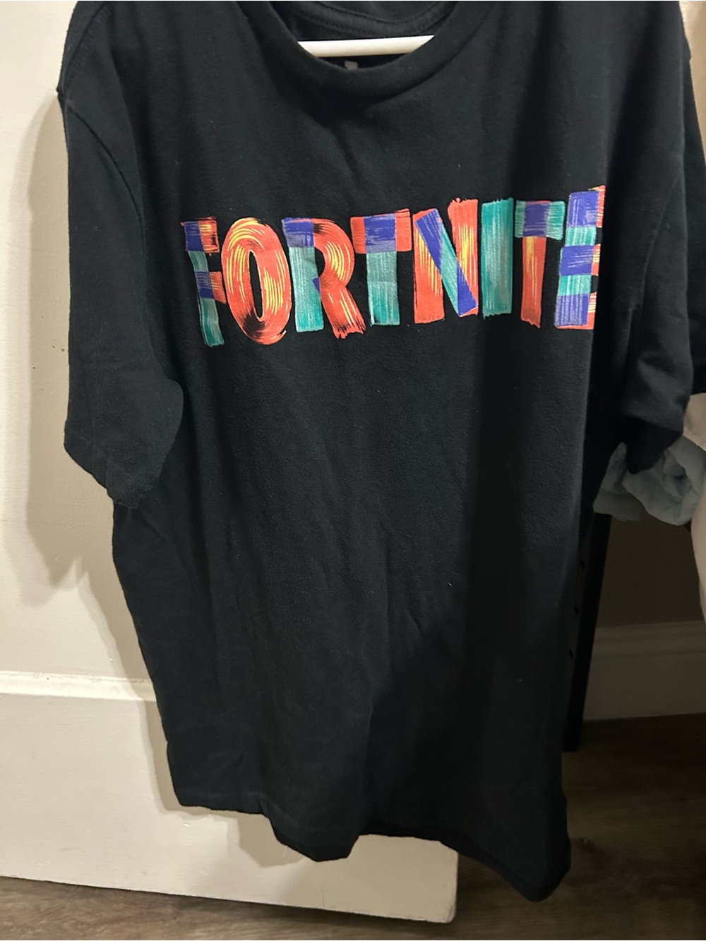 Black Graphic Fortnite T shirt